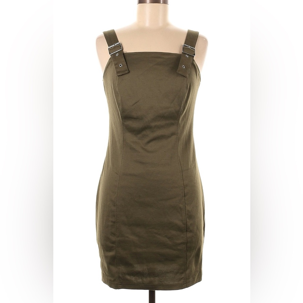 No Boundries Green Jumper Dress (S 3-5)